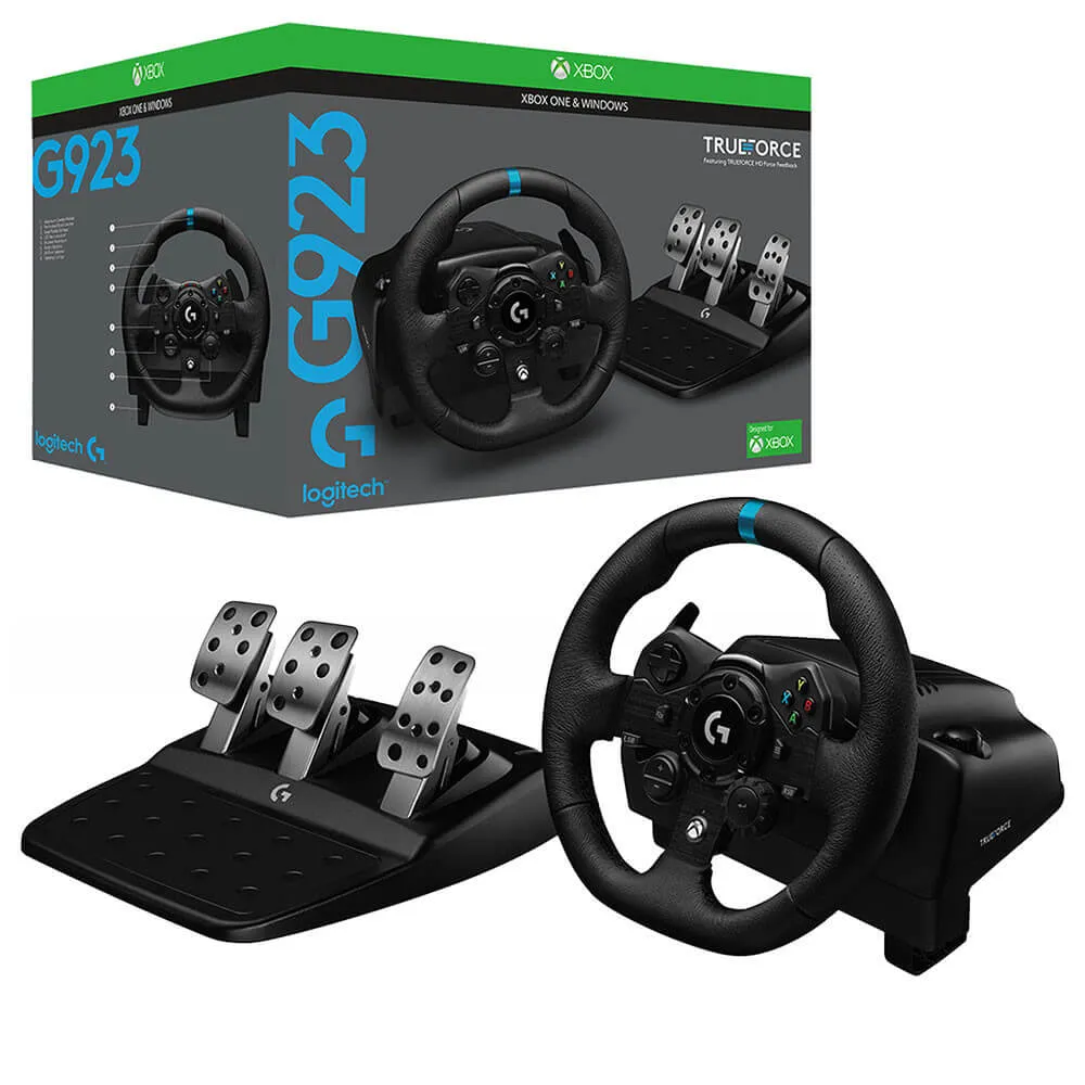 guía y pedales de Logitech g923.webp