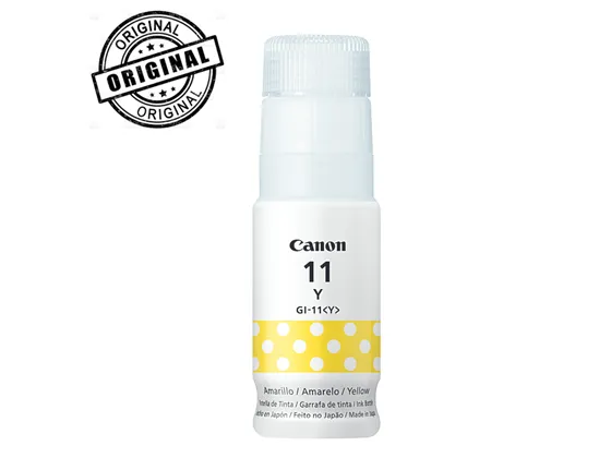 TINTA CANON GI-11 INK BOTELLA YELLOW.webp