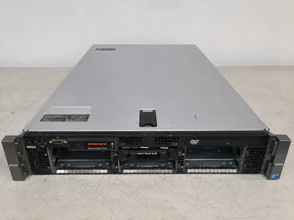 Servidor Dell PowerEdge R710 Rack 2U 2x Intel Xeon E5506 48GB RAM