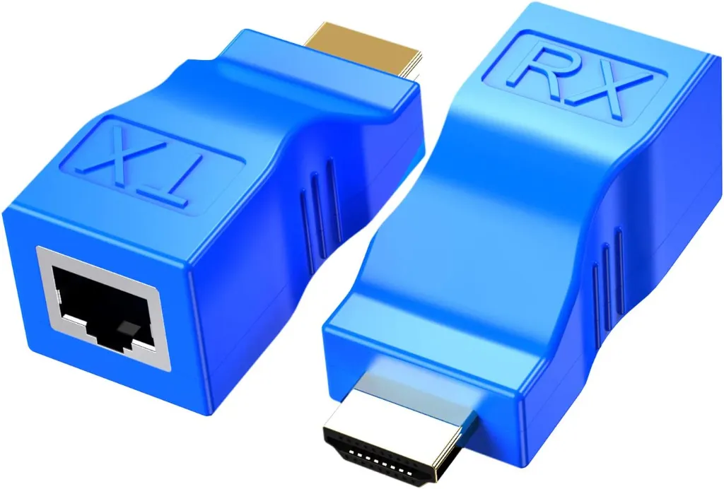 [1005966] ADAPTADOR HDMI A RJ45  EXTENSOR DE RED HDMI CAT5/6