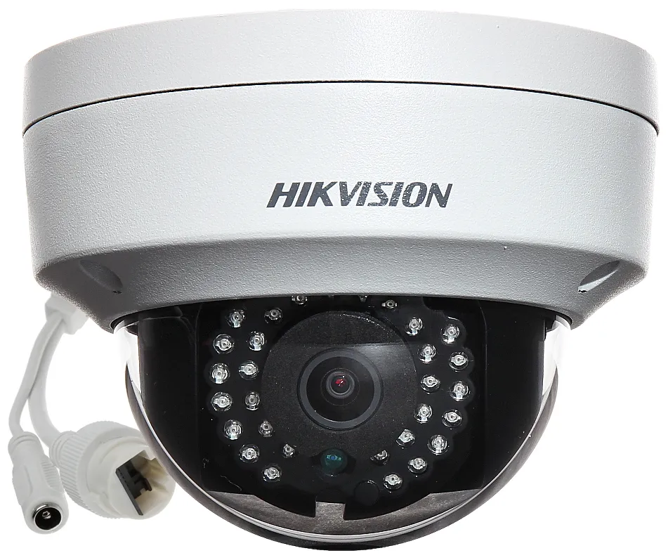CÁMARA IP DOMO HIKVISION 4MP CON LENTE FIJA DE 2,8 MM Y VISI