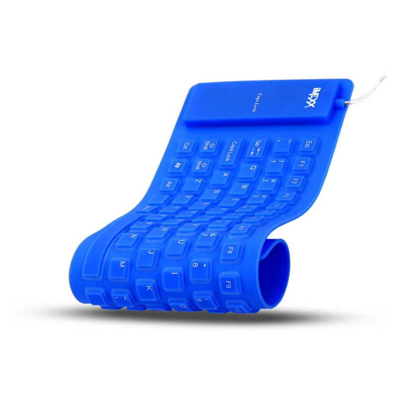 TECLADO FLEXIBLE USB IME-24744 EN INGLES