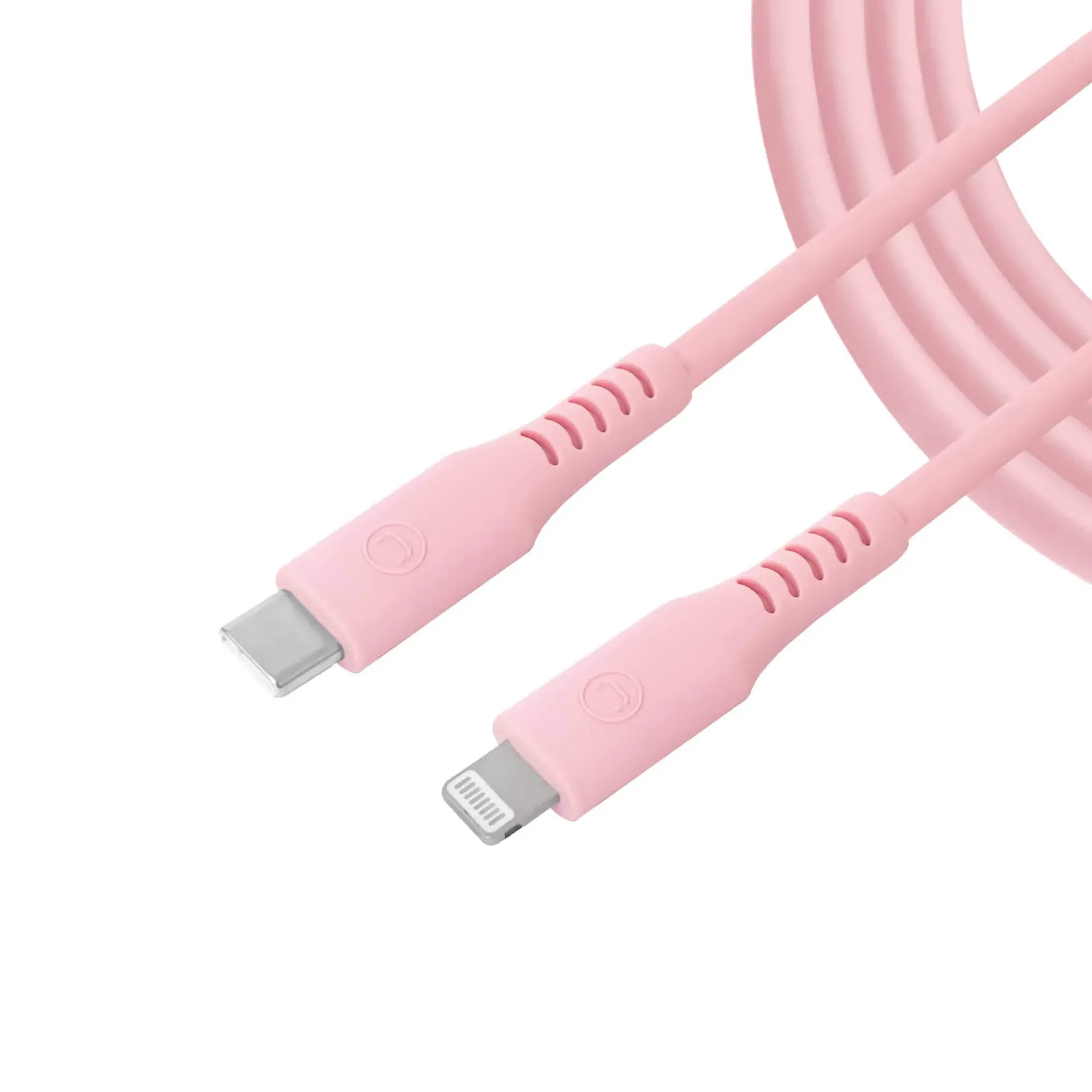 CABLE PREMIUM USB C A LIGHTNING PD20W | 5FT PINK
