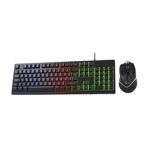 COMBO TECLADO Y MOUSE GAMING ANTEC USB C/LUCES