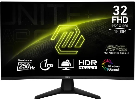 MONITOR MSI MAG 32C6X GAMING CURVO