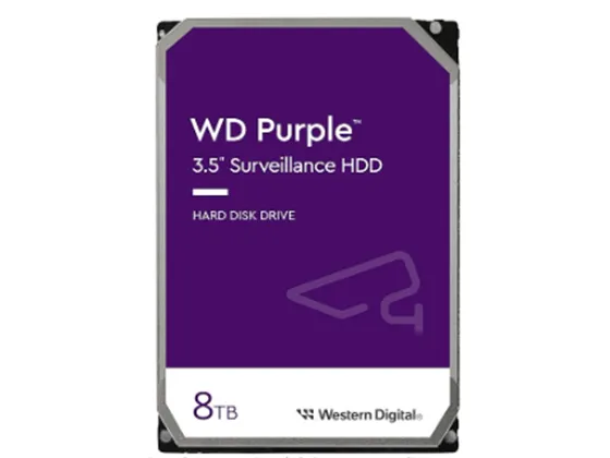 DISCO DURO 8TB P/VIDEOVIGILANCIA WD 8TB