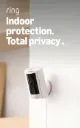 Cámara Ring Indoor Blanca WiFi con Video HD 1080p para Hogar o Negocio