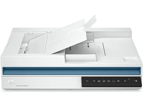 Scanner HP ScanJet Pro 2600 F1 | Cama Plana | ADF 50 Hojas | 20 ppm | 40 ipm | USB