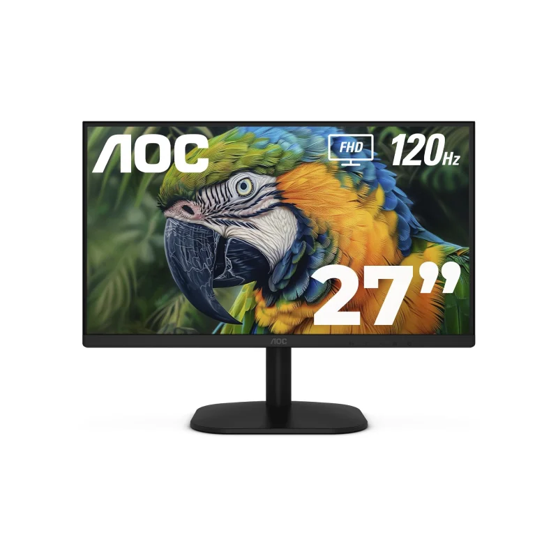 Monitor AOC 27" | Full HD | 120Hz | 1ms | Adaptive Sync | HDR Ready | HDMI | VGA | VESA